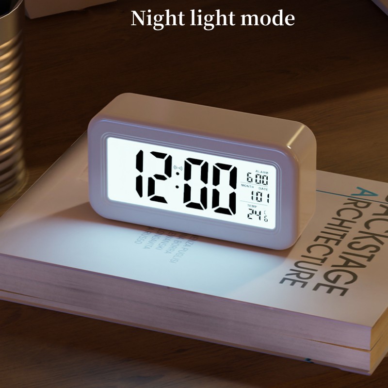 Modern Electronics Gadgets - Réveil numérique à piles avec affichage