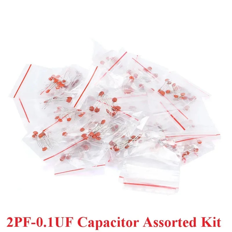 Electronics & Gadgets Starting With V - Lot de 300 condensateurs céramiques, pack