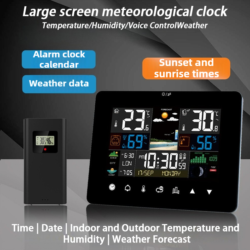 Modern Electronics Gadgets - Horloge électronique multifonctionnelle à écran couleur