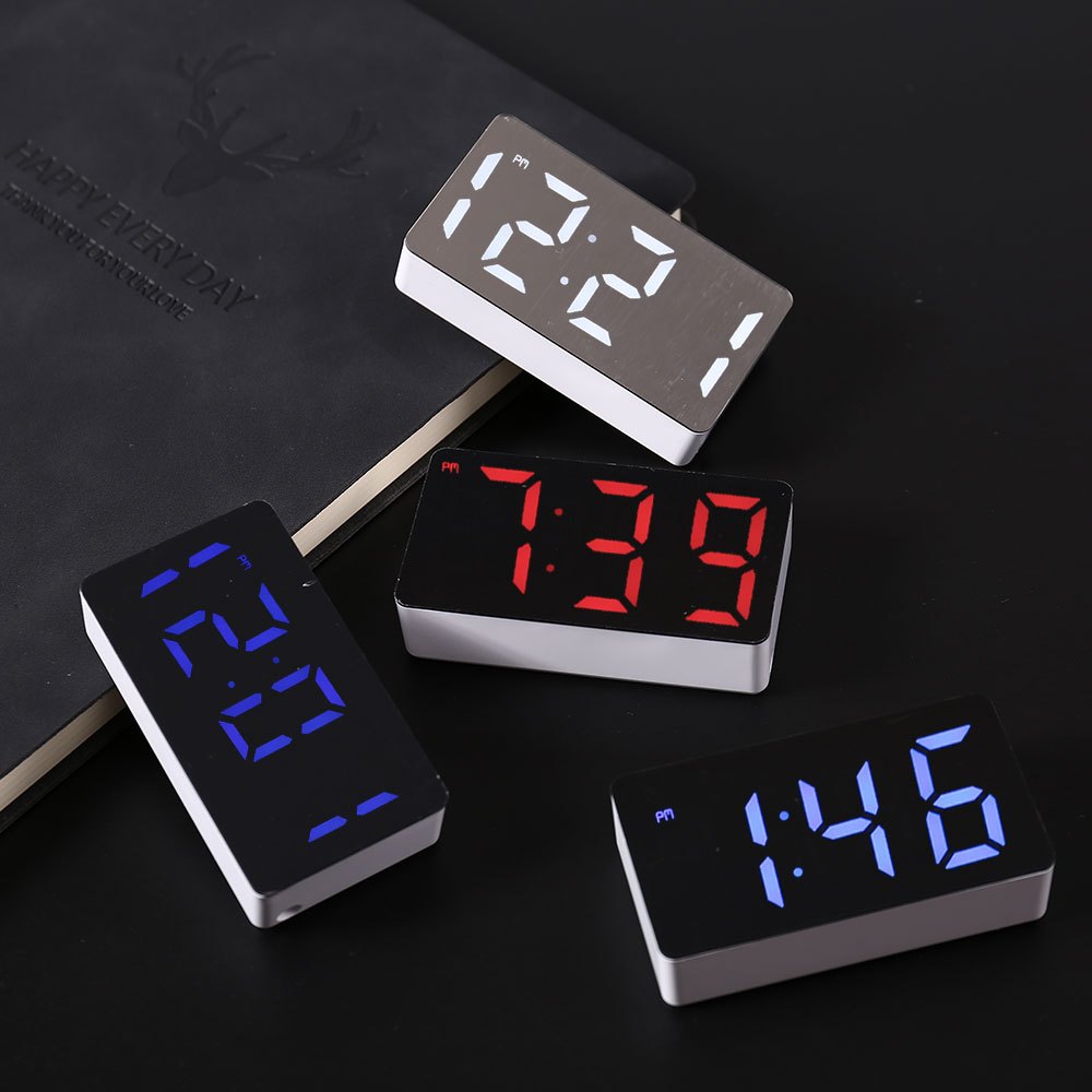 Electronics Gadgets For Home - LED montre électronique miroir réveil ameublement