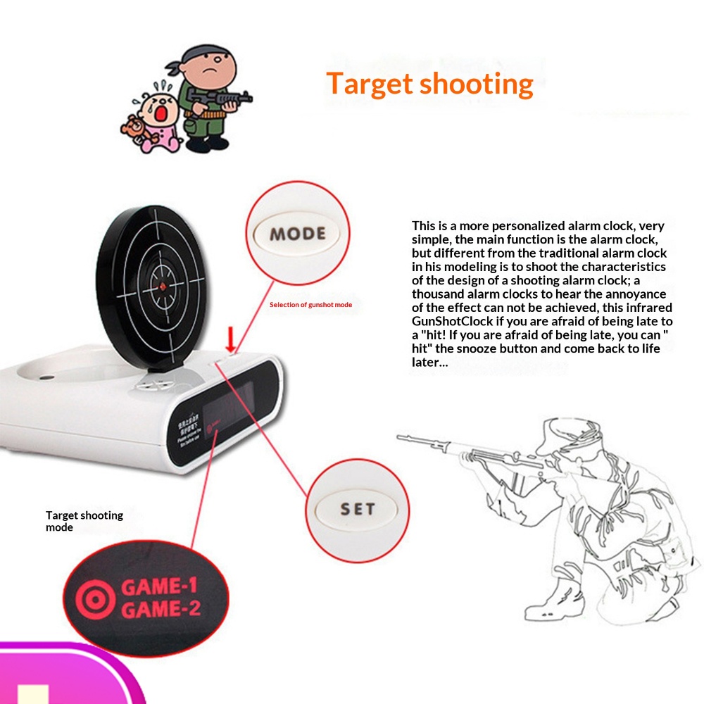Réveil numérique LED créatif p - Electronics Gadgets For Gift avis et prix