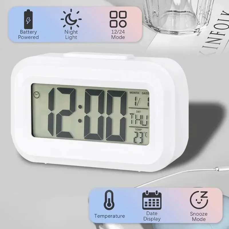 Horloge numérique LED avec rét - Modern Electronics Gadgets avis et prix