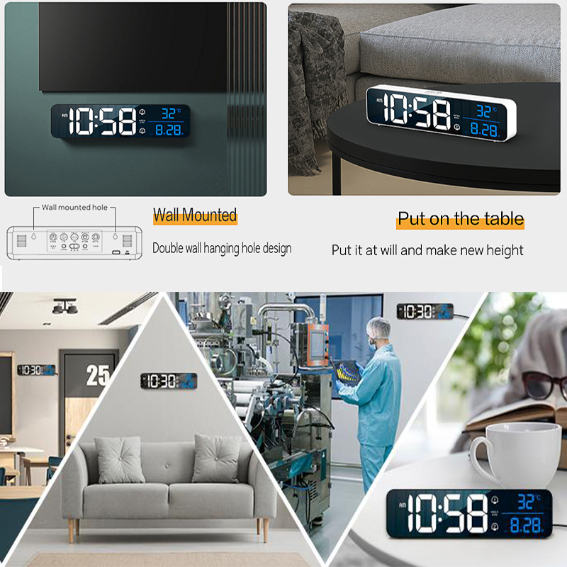 Réveil numérique LED, horloge  - Modern Electronics Gadgets avis et prix