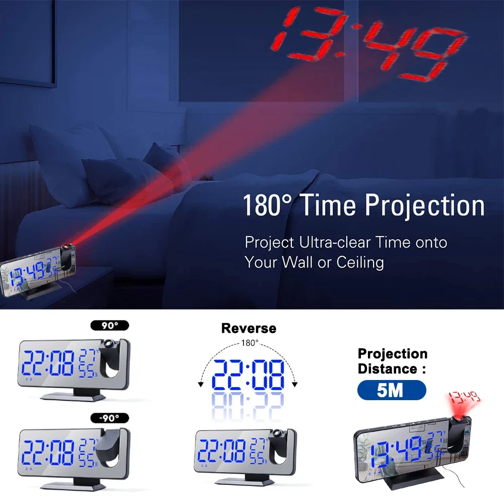 Réveils à Projection numérique - Modern Electronics Gadgets avis et prix